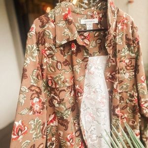 Floral Jacket/Shirt